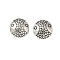 Tibetan Style Alloy Beads, Fish, Cadmium Free & Lead Free, Antique Silver, 9.8x4.5mm, Hole: 0.8mm, about 845pcs/1000g