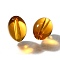 K9 Glass, Imitation Austrian Crystal Beads, Oval, Faceted, Goldenrod, 11x8mm, Hole: 1.8mm