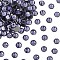 Preciosa® Crystal Hotfix Flatback Stones, Czech Crystal, Round(438 11 612 Chaton Rose VIVA 12 ®), 20410 Tanzanite, SS12(3.3~3.5mm)