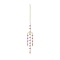 Glass Wind Chimes, Suncatcher Pendant Decorations, Eye, 390mm