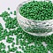 Glass Seed Beads, Opaque Colours Seed, Small Craft Beads for DIY Jewelry Making, Round, Pale Green, 3mm, Hole:1mm, about 666pcs/30g