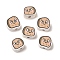 Cartoon Polymer Clay Beads, Potato, 9x10x5.5mm, Hole: 2mm