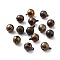 Brass Bell Pendants, Raw(Unplated), 24x20mm, Hole: 3mm
