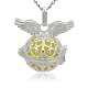 Серебряные медные подвески в клетке KK-J217-15S-1
