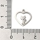 Подвески из нержавеющей стали 201 STAS-E206-06P-06-3