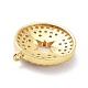 Латунные микропаве прозрачные подвески с фианитом ZIRC-L091-088G-2