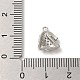 Латунные микро проложить кубического циркония подвески KK-P278-08P-3