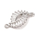 Латунные подвески из прозрачного кубического циркония KK-S389-34P-2