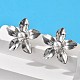 Серьги-гвоздики из латуни EJEW-S258-02P-5