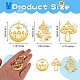 12 шт. 6 подвески из нержавеющей стали 201 STAS-SZ0002-12-2
