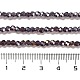 Прозрачные стеклянные бусины EGLA-A035-T3mm-B15-4