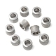 Текстурированные бусины из нержавеющей стали STAS-M003-12P-1