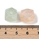 Светящиеся прозрачные акриловые бусины LACR-U001-02-5