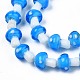 Гриб ручной Lampwork бисер пряди LAMP-R116-17A-3