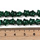 Синтетического малахита бисер нитей G-Z080-A15-8mm-5
