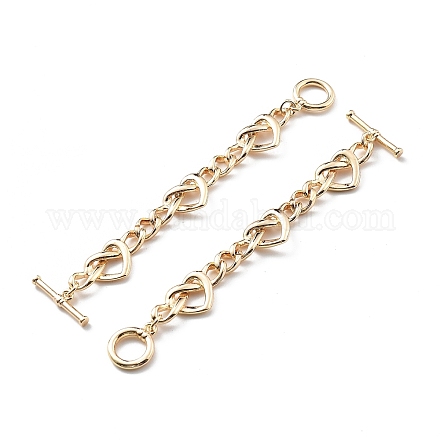 Латуни Переключить застежками KK-G523-02G-1