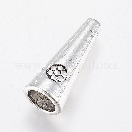 Шапочки и конусы для бусин PALLOY-ZN2419-AS-RS-1