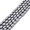 Terahertz Stone Beads Strands, Barrel, 8~8.5x5~5.5mm, Hole: 0.9mm, about 47~50pcs/strand, 15.83''(40.2~40.7cm)