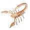 Insect 3D Wooden Puzzle Simulation Animal Assembly, DIY Model Toy, for Kids and Adults, Scorpion, Finished Product: 17x17x17cm