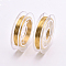 Round Stainless Steel Wire, for Jewelry Making, Golden, 28 Gauge, 0.3mm, 10m/roll