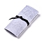Felt Pencil Pouch Case, Roll Pen Bag Storage, for Boys Girls, School Office Work, WhiteSmoke, 21.8x10x1.8cm