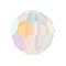 Preciosa® Crystal Beads, Czech Crystal, 451 19 602 Round, 01000 200 White Opal AB, 4mm, Hole: 1mm