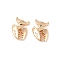 Brass Pendants, Cadmium Free & Nickel Free & Lead Free, Fish, Real 18K Gold Plated, 18.5x13x3mm, Hole: 1.8mm