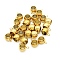 201 Stainless Steel Tube Bails, Loop Bails, Rondelle, Golden, 11x8x6mm, Hole: 1.8mm, Inner Diameter: 5mm