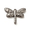 Non-Tarnish 304 Stainless Steel Pendants, Dragonfly Charms, Stainless Steel Color, 19.5x25x3.5mm, Hole: 1.8mm