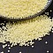 MIYUKI Delica Beads, Cylinder, Japanese Seed Beads, 11/0, (DB1511) Matte Opaque Pale Yellow, 1.3x1.6mm, Hole: 0.8mm, about 2000pcs/10g