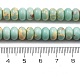 Синтетические бусины пряди аква терра яшма G-F224-02-8x5mm-01-4