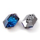 Подвески из тисненого стекла со стразами GLAA-J101-02A-001BB-3