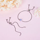 Латунные бусины KK-KS0001-17-NR-9