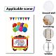 Стикер окна пвх DIY-WH0435-007-4