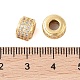 Латунные микропаве из прозрачного кубического циркония KK-B100-004G-3