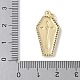 Латунные микро проложить кубического циркония подвески KK-F892-04G-01B-3