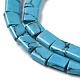 Синтетических нитей бирюзовые бусы G-F762-A01-01-4