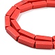 Синтетические окрашенные нити императорской яшмы G-D077-C01-02-4