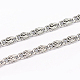 Устойчивые к потускнению цепи из нержавеющей стали 304 lumachina CHS-L001-128-0.8mm-1