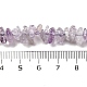 Нити бусин из натурального кварцевого кристалла и аметиста G-L610-A02-A01-4