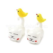 Кошка с птицей украшения для дома LAMP-D301-07