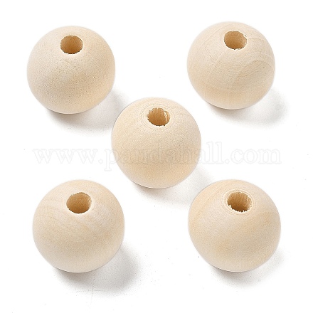 Европейские бусины из дерева шима WOOD-G023-16-1