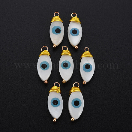 Подвески из пресноводных оболочек SHEL-S276-142-1