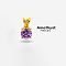 Real 18K Gold Plated 201 Stainless Steel Pendant Necklaces, Cubic Zirconia February Birthstone Necklace for Women, Flat Round, Medium Purple, 18-1/8 inch(46cm)