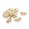 Tibetan Style Alloy Pendants, Unicorn, Lead Free & Nickel Free & Cadmium Free, Real 18K Gold Plated, Matte Gold Color, 15x17x3mm, Hole: 1.5mm