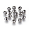 Tarnish Resistant 304 Stainless Steel Beads, Round, Stainless Steel Color, 8mm, Hole: 3mm