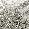 TOHO Round Seed Beads, Japanese Seed Beads, (714) Metallic Silver, 15/0, 1.5mm, Hole: 0.7mm, about 3000pcs/10g