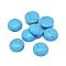 Synthetic Turquoise Cabochons, Half Round, 8x3~4.5mm