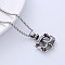 Vintage Stainless Steel Anchor Pendant Necklaces Punk Hip-hop Fashion Jewelry for Men, Stainless Steel Color