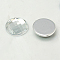 Imitation Taiwan Acrylic Rhinestone Flat Back Cabochons, Faceted, Half Round/Dome, Clear, 10x3.5mm, 1000pcs/bag
